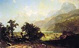 Lake Lucerne, Switzerland by Albert Bierstadt